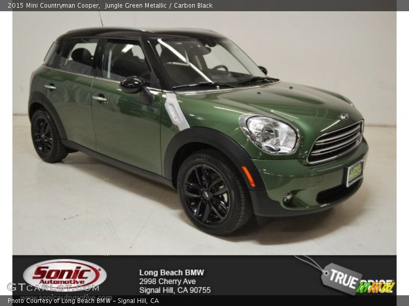 Jungle Green Metallic / Carbon Black 2015 Mini Countryman Cooper
