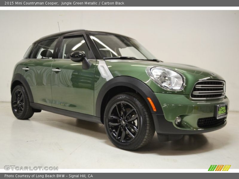Jungle Green Metallic / Carbon Black 2015 Mini Countryman Cooper