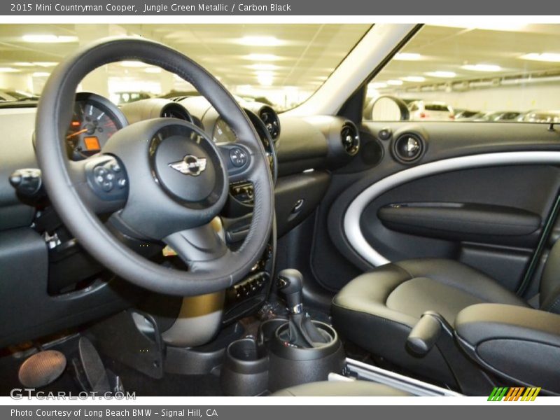 Jungle Green Metallic / Carbon Black 2015 Mini Countryman Cooper