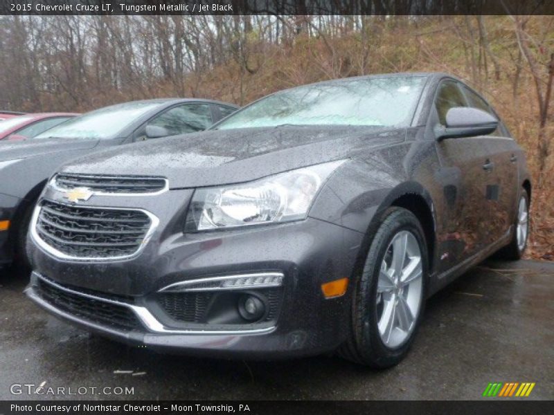 Tungsten Metallic / Jet Black 2015 Chevrolet Cruze LT