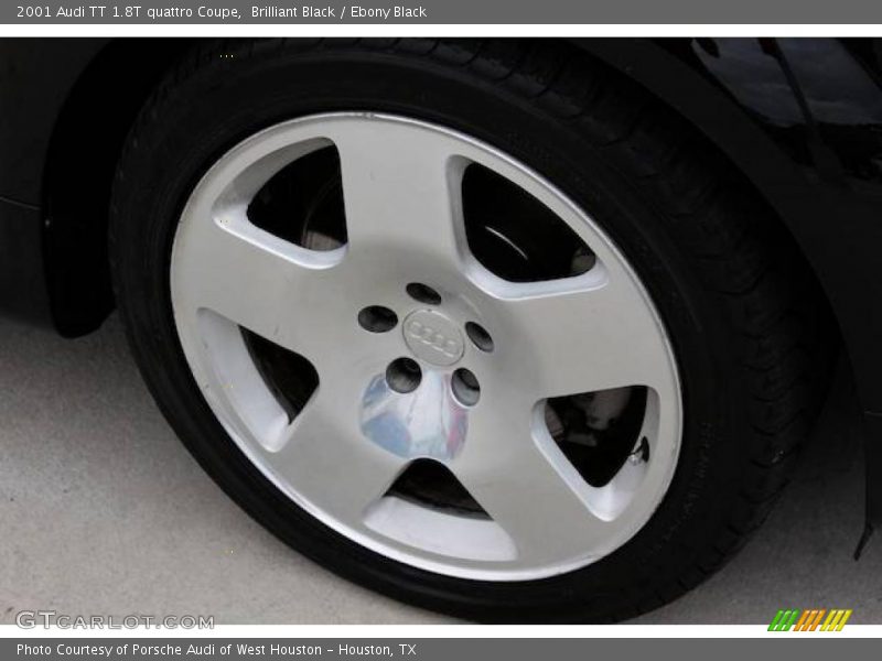 Brilliant Black / Ebony Black 2001 Audi TT 1.8T quattro Coupe