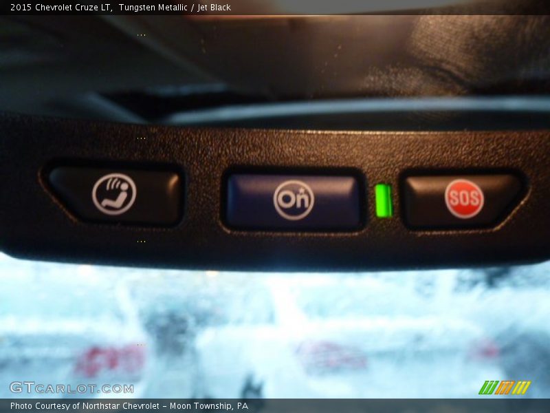 Tungsten Metallic / Jet Black 2015 Chevrolet Cruze LT
