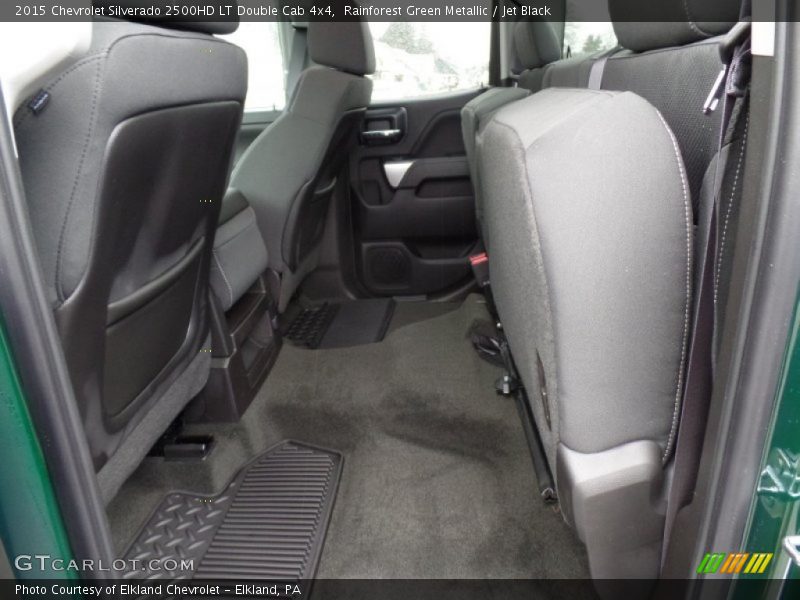 Rear Seat of 2015 Silverado 2500HD LT Double Cab 4x4