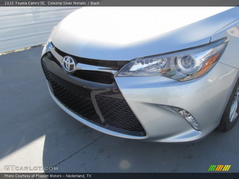 Celestial Silver Metallic / Black 2015 Toyota Camry SE