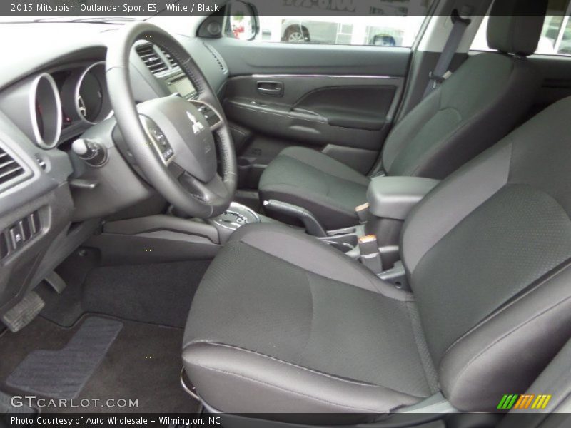 White / Black 2015 Mitsubishi Outlander Sport ES