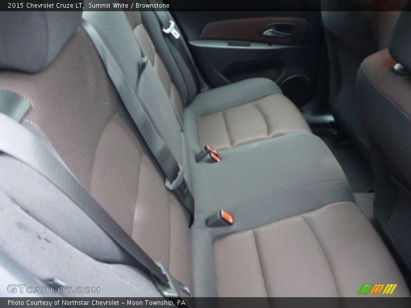 Summit White / Brownstone 2015 Chevrolet Cruze LT