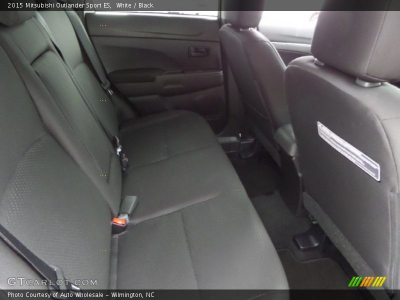 White / Black 2015 Mitsubishi Outlander Sport ES