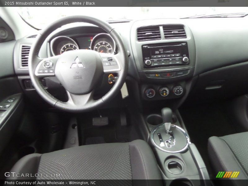White / Black 2015 Mitsubishi Outlander Sport ES