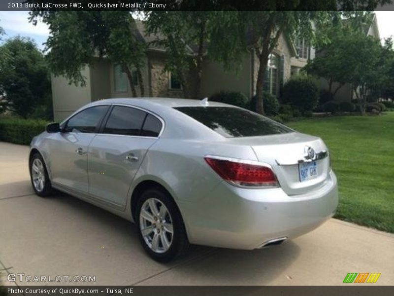Quicksilver Metallic / Ebony 2013 Buick LaCrosse FWD