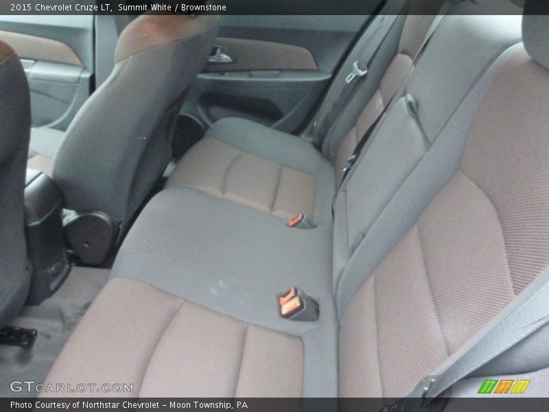 Summit White / Brownstone 2015 Chevrolet Cruze LT