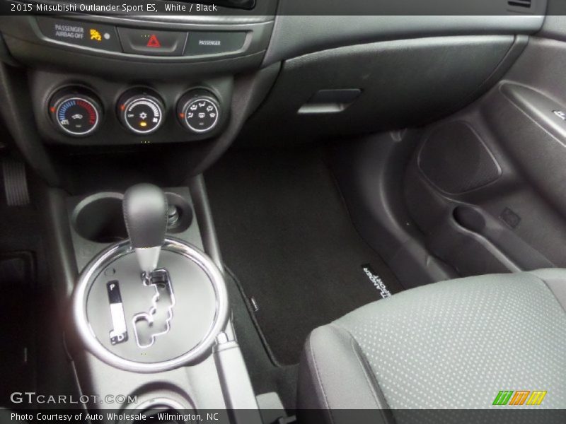 White / Black 2015 Mitsubishi Outlander Sport ES