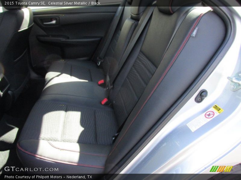 Celestial Silver Metallic / Black 2015 Toyota Camry SE