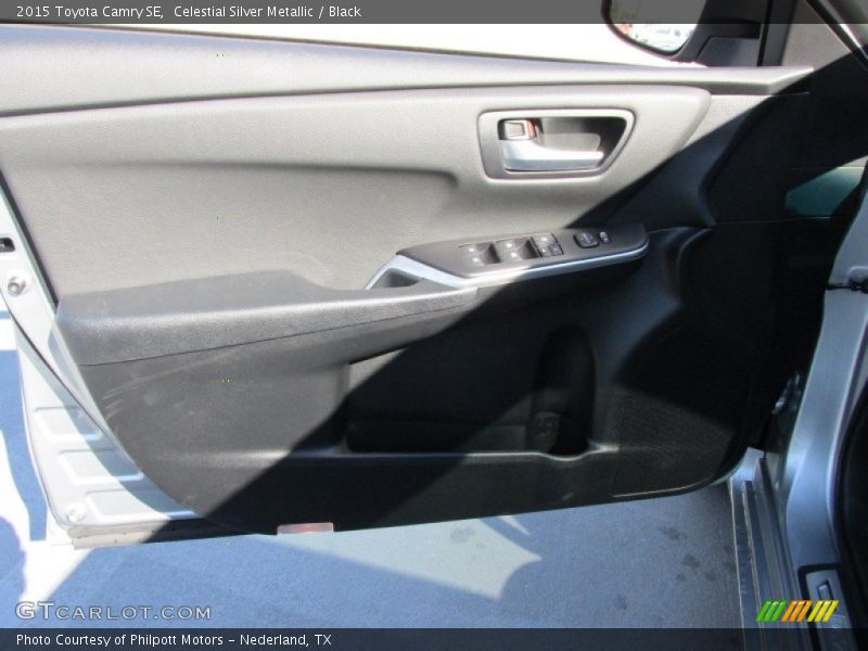 Celestial Silver Metallic / Black 2015 Toyota Camry SE