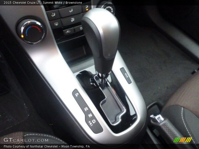 Summit White / Brownstone 2015 Chevrolet Cruze LT