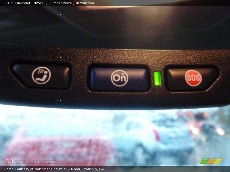 Summit White / Brownstone 2015 Chevrolet Cruze LT