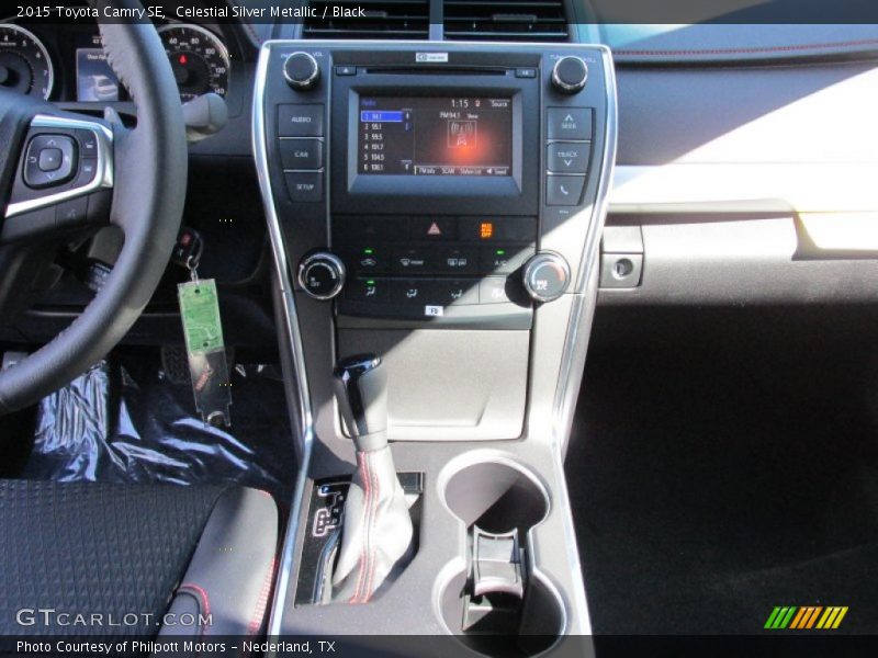 Celestial Silver Metallic / Black 2015 Toyota Camry SE