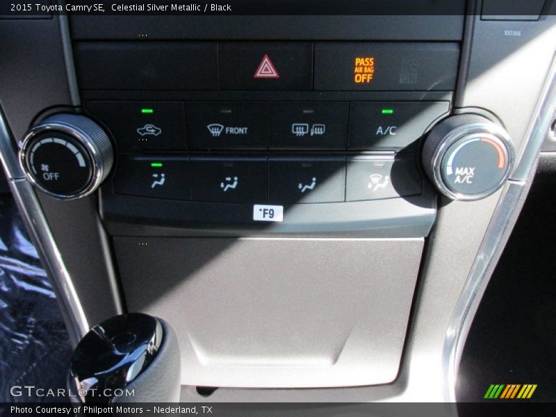 Celestial Silver Metallic / Black 2015 Toyota Camry SE