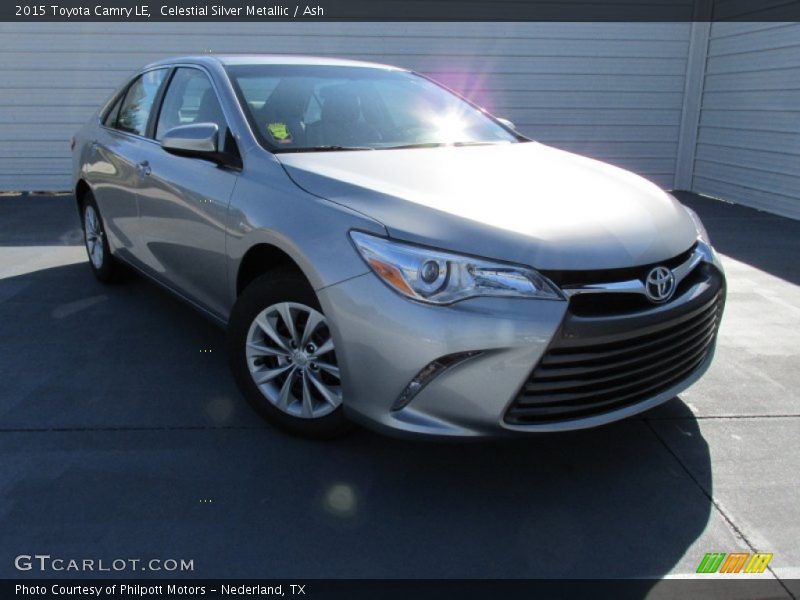 Celestial Silver Metallic / Ash 2015 Toyota Camry LE