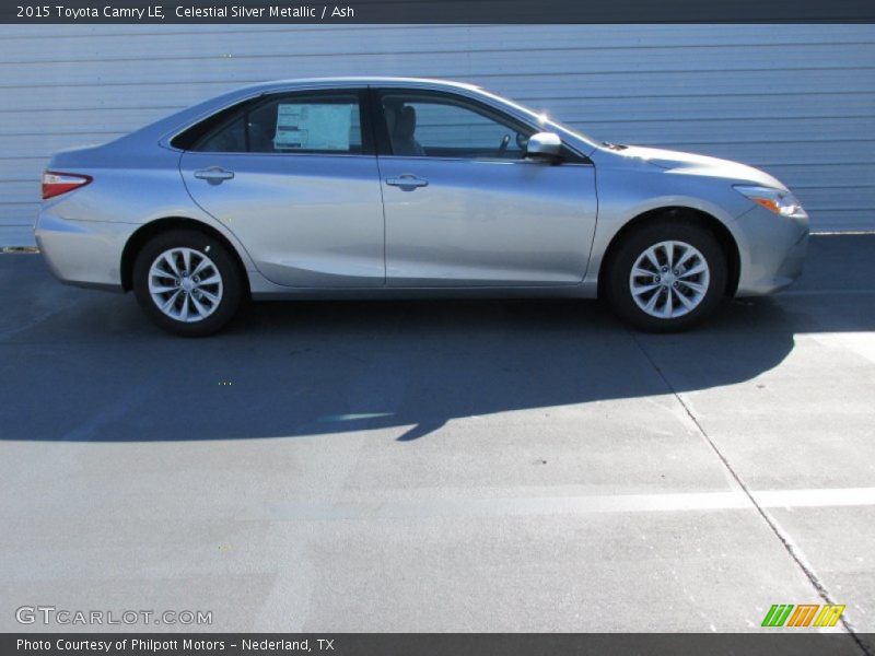 Celestial Silver Metallic / Ash 2015 Toyota Camry LE