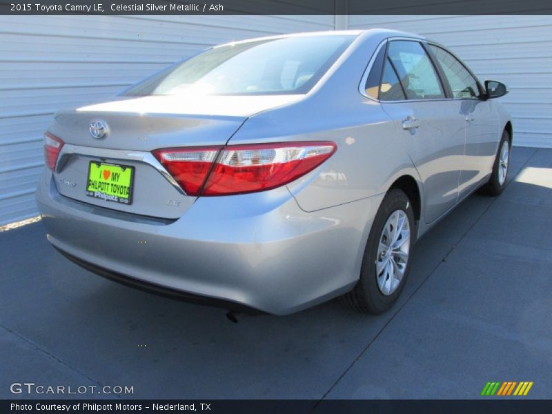 Celestial Silver Metallic / Ash 2015 Toyota Camry LE