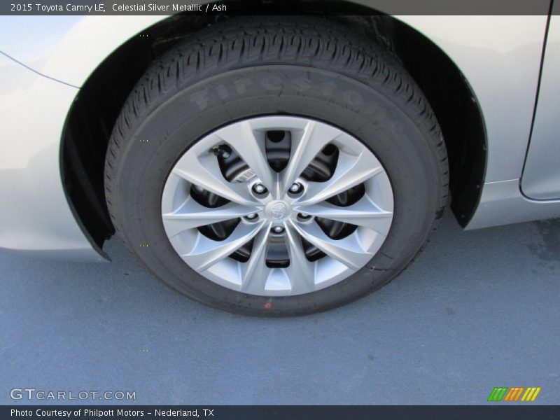 Celestial Silver Metallic / Ash 2015 Toyota Camry LE