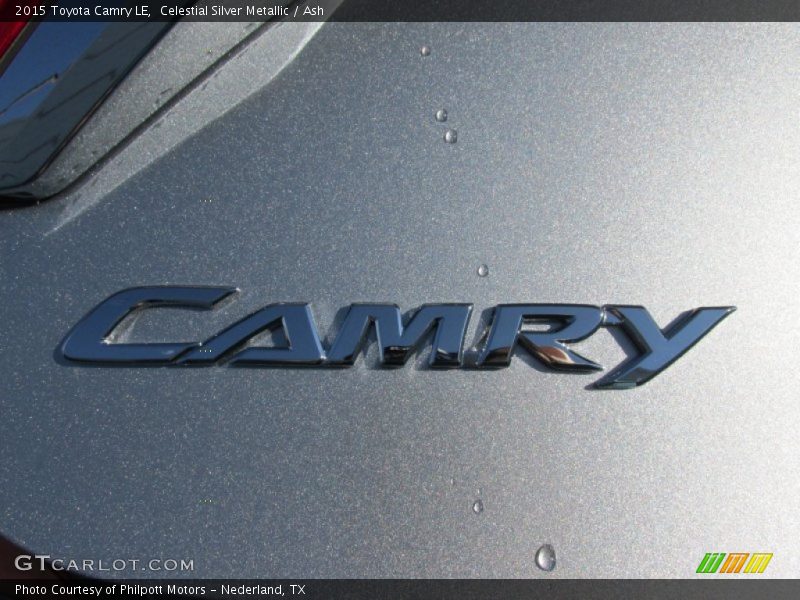 Celestial Silver Metallic / Ash 2015 Toyota Camry LE
