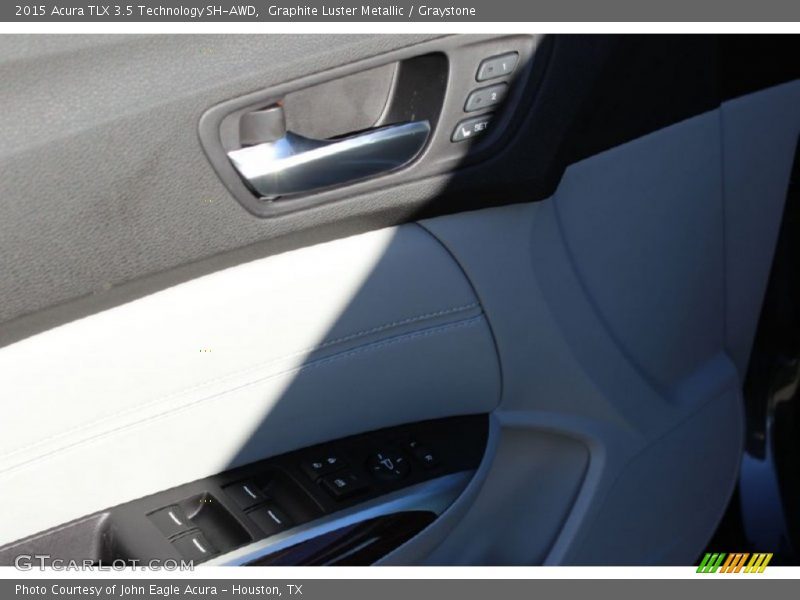 Graphite Luster Metallic / Graystone 2015 Acura TLX 3.5 Technology SH-AWD