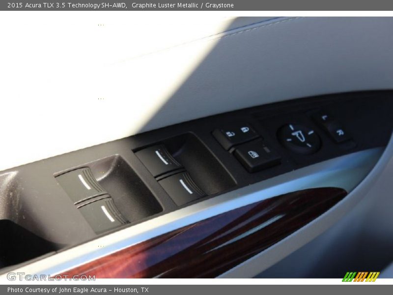 Graphite Luster Metallic / Graystone 2015 Acura TLX 3.5 Technology SH-AWD