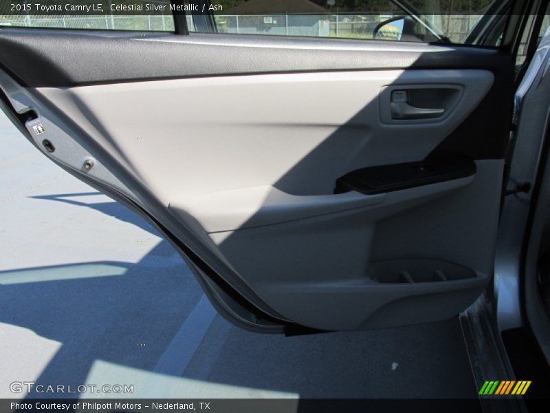 Celestial Silver Metallic / Ash 2015 Toyota Camry LE