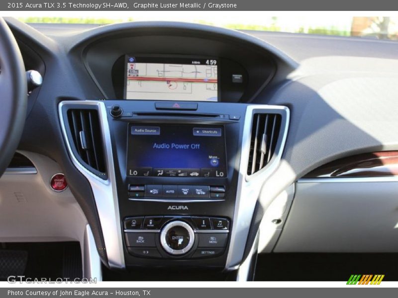 Graphite Luster Metallic / Graystone 2015 Acura TLX 3.5 Technology SH-AWD