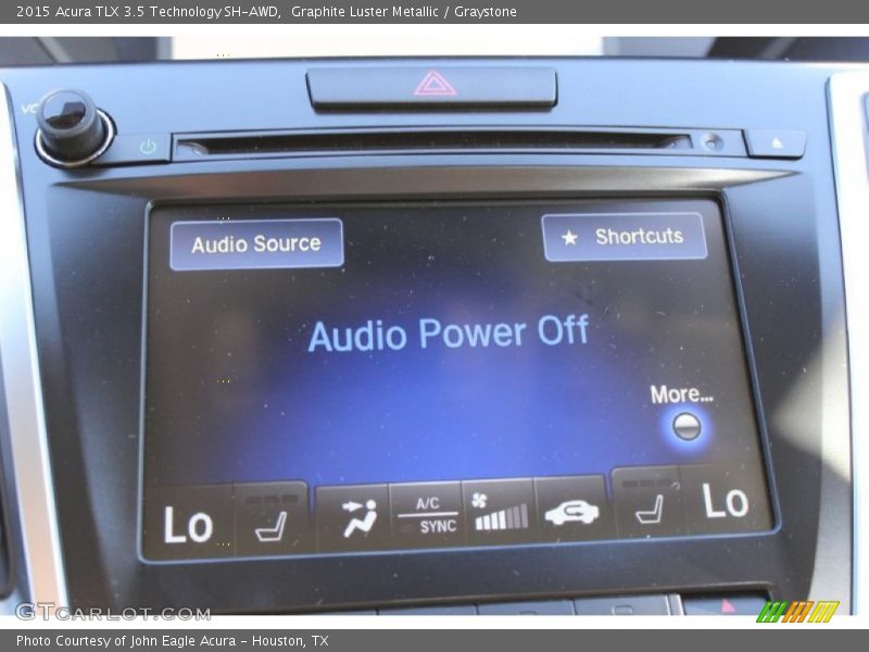 Graphite Luster Metallic / Graystone 2015 Acura TLX 3.5 Technology SH-AWD