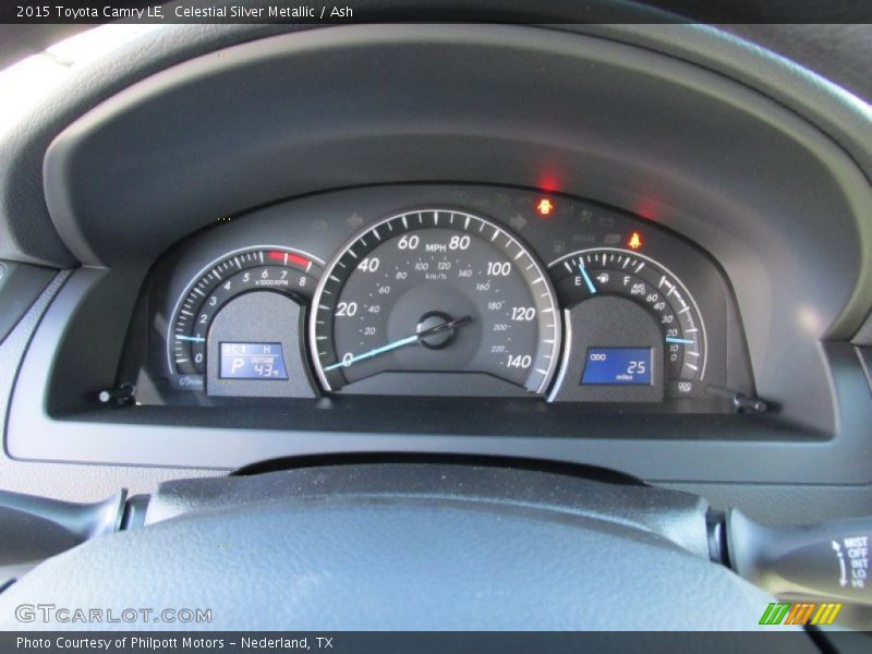 Celestial Silver Metallic / Ash 2015 Toyota Camry LE