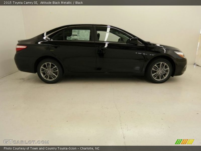 Attitude Black Metallic / Black 2015 Toyota Camry SE