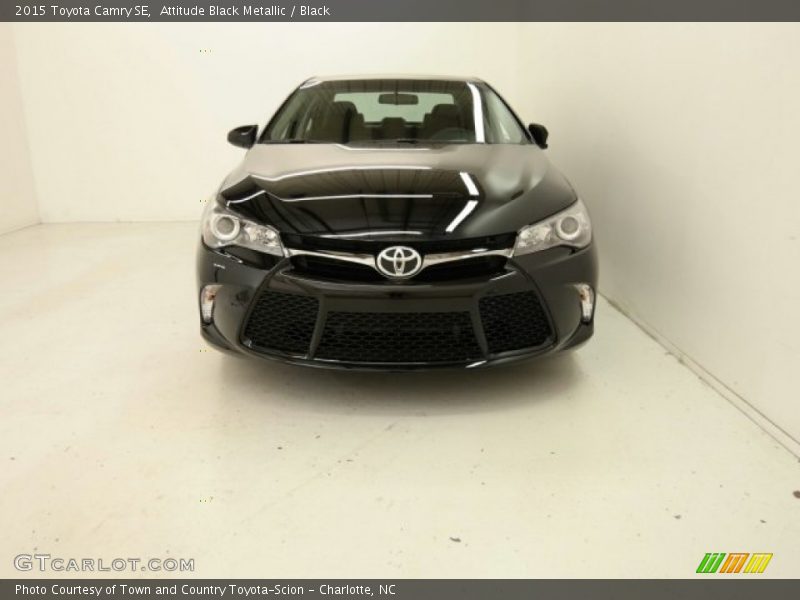 Attitude Black Metallic / Black 2015 Toyota Camry SE