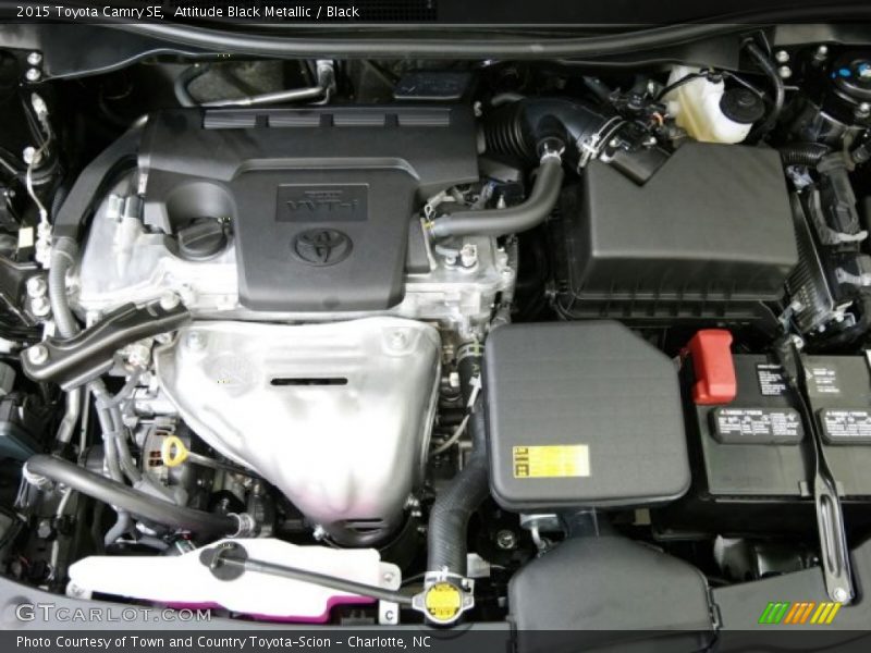 Attitude Black Metallic / Black 2015 Toyota Camry SE