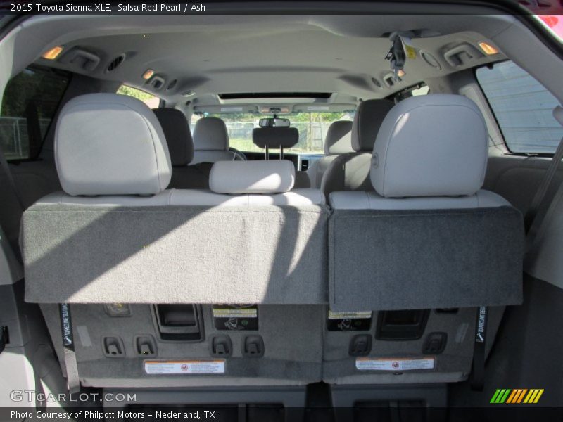Salsa Red Pearl / Ash 2015 Toyota Sienna XLE