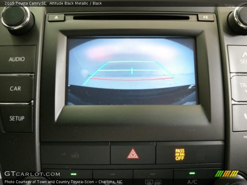Attitude Black Metallic / Black 2015 Toyota Camry SE