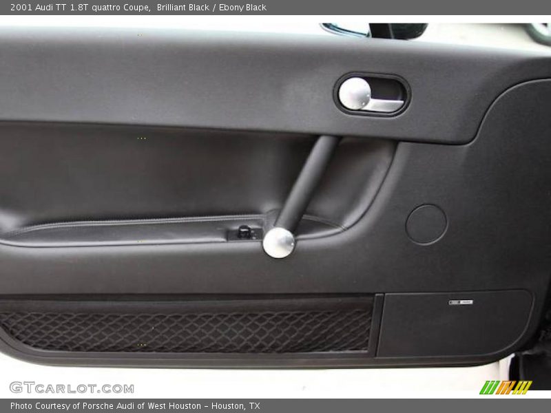 Brilliant Black / Ebony Black 2001 Audi TT 1.8T quattro Coupe