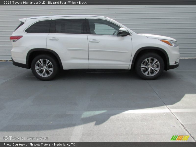 2015 Highlander XLE Blizzard Pearl White