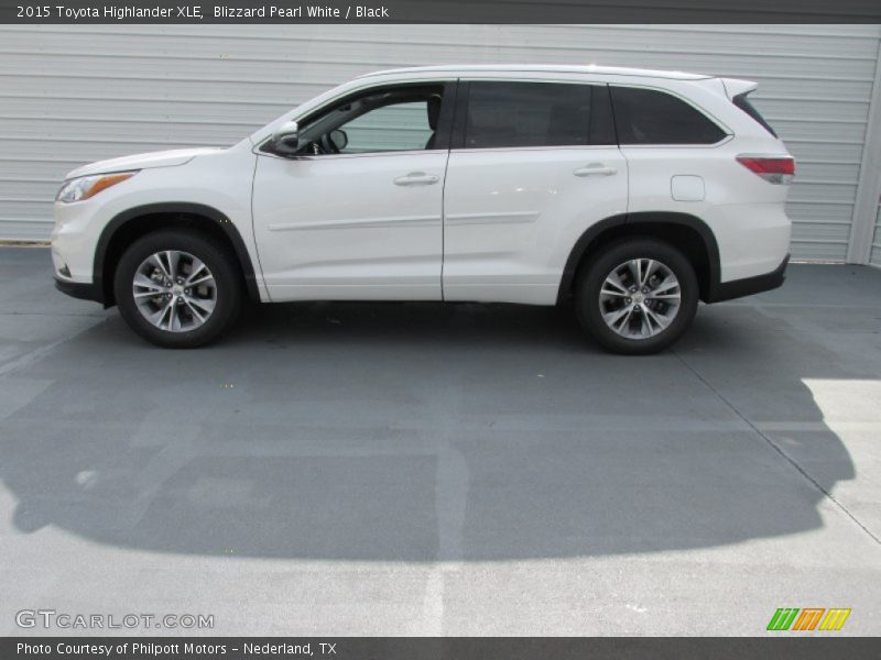  2015 Highlander XLE Blizzard Pearl White
