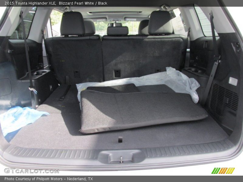 Blizzard Pearl White / Black 2015 Toyota Highlander XLE
