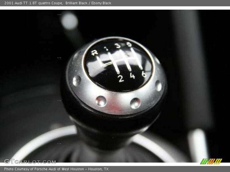 Brilliant Black / Ebony Black 2001 Audi TT 1.8T quattro Coupe