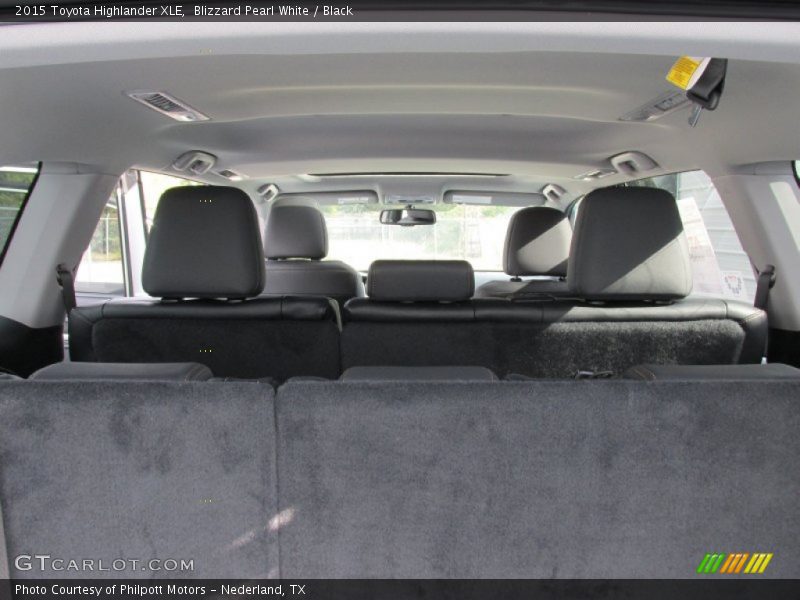 Blizzard Pearl White / Black 2015 Toyota Highlander XLE