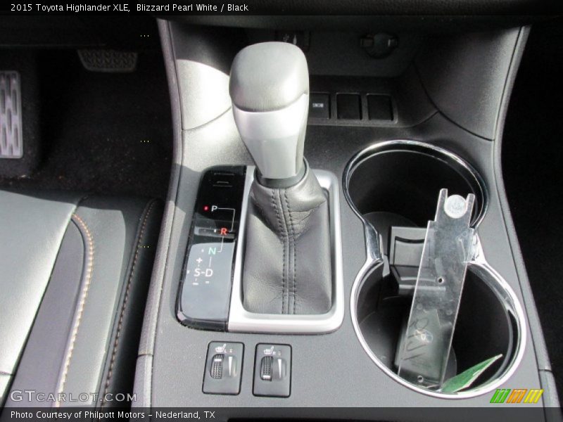 Blizzard Pearl White / Black 2015 Toyota Highlander XLE