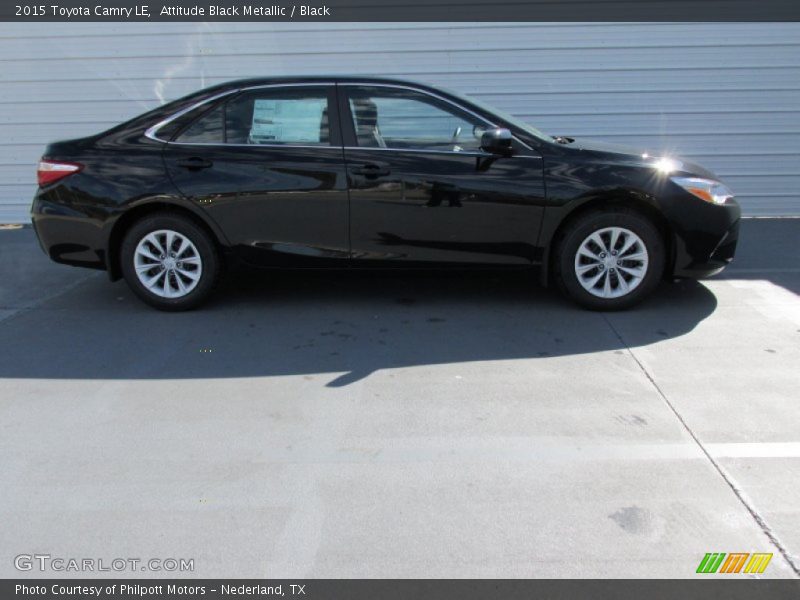 Attitude Black Metallic / Black 2015 Toyota Camry LE