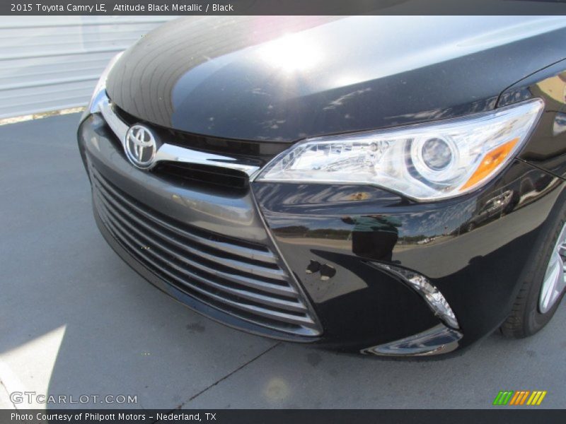 Attitude Black Metallic / Black 2015 Toyota Camry LE