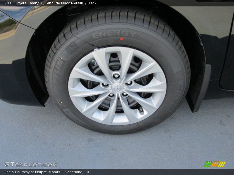 Attitude Black Metallic / Black 2015 Toyota Camry LE