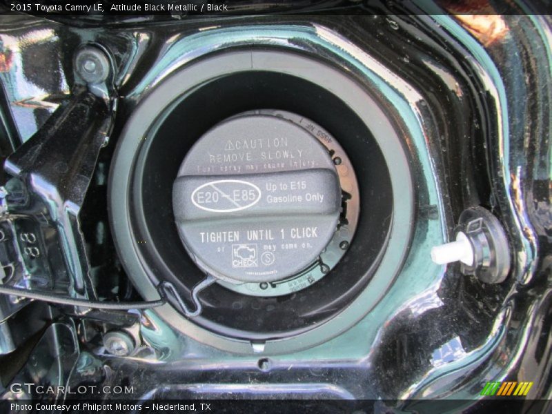 Attitude Black Metallic / Black 2015 Toyota Camry LE