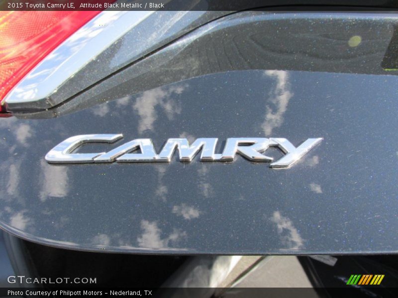 Attitude Black Metallic / Black 2015 Toyota Camry LE