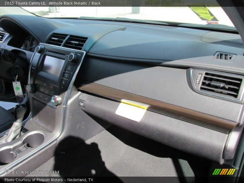 Attitude Black Metallic / Black 2015 Toyota Camry LE